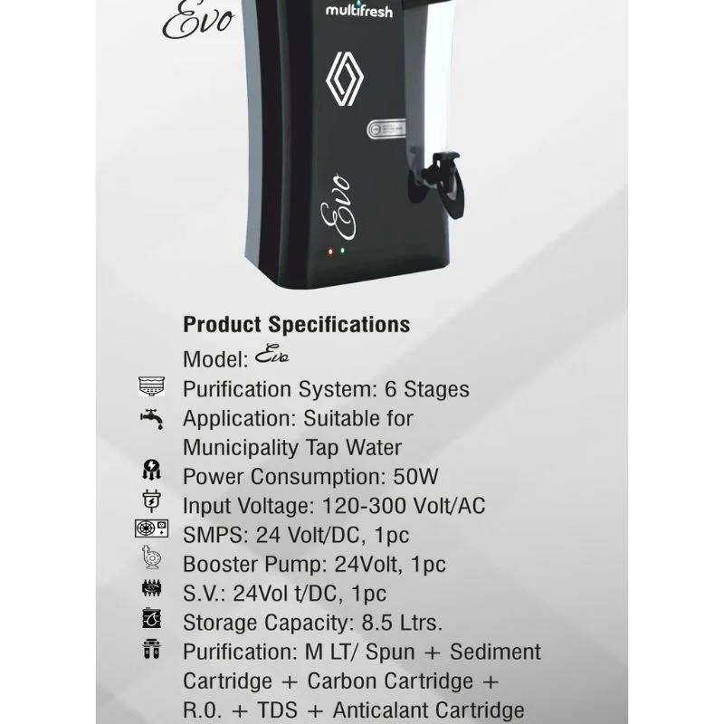 multifresh evo water purifier