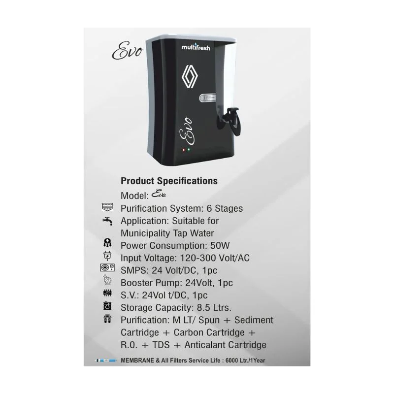 multifresh evo water purifier
